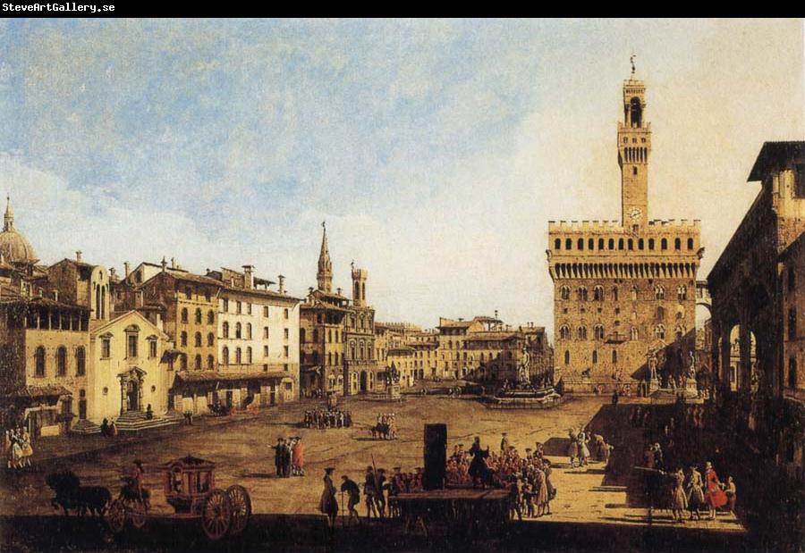 Bernardo Bellotto Piazza della Signoria in Florence